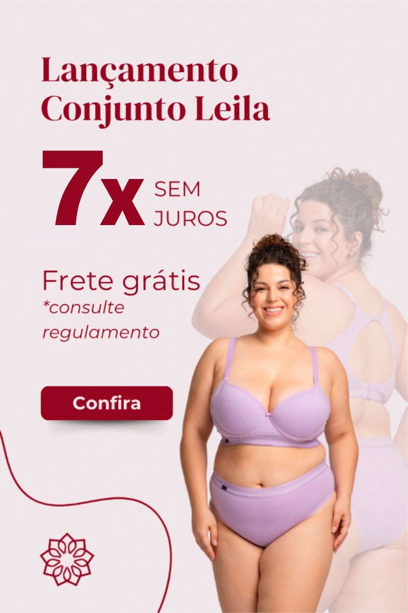 Recriar Lingerie Plus Size Produtos do Tamanho 44 ao 62