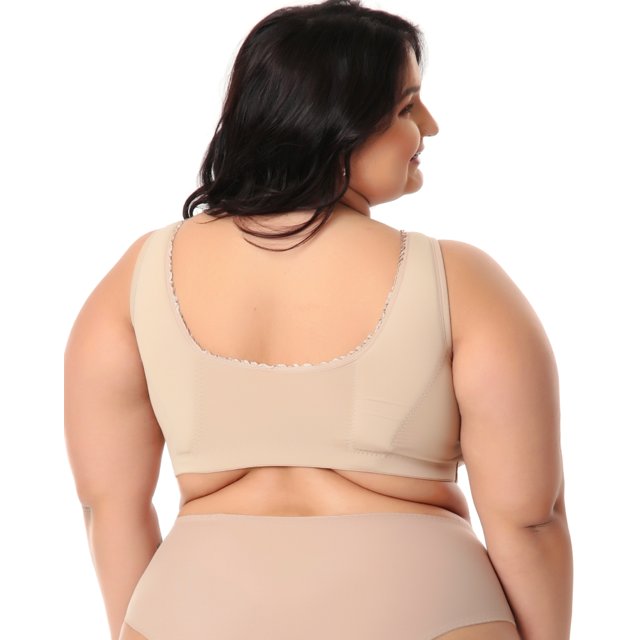 Sutiã Eva Plus Size Em Microfibra E Renda