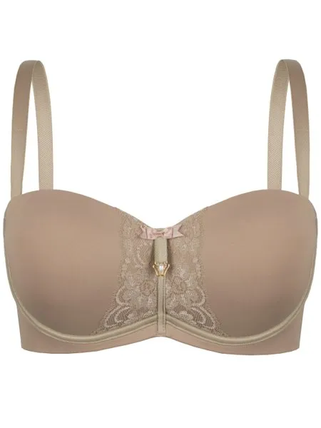 Sutiã Marcelle Tomara que Caia Plus Size Chocolate | Recriar Plus Size
