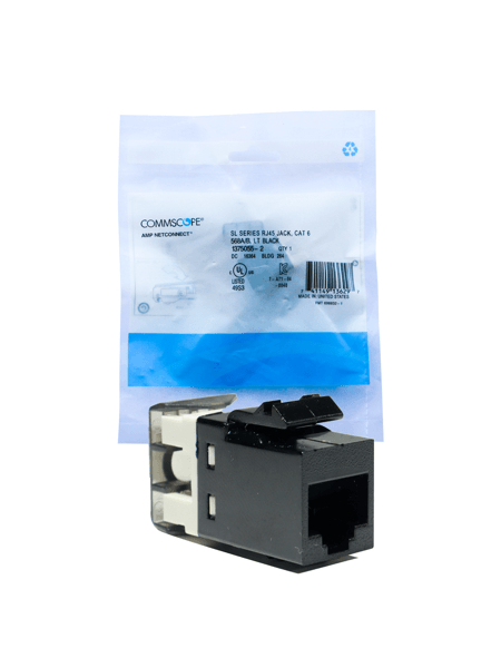 Conector Keystone Cat6 Fêmea Commscope Rj45 AMP | Happy Outlet - Seu ...