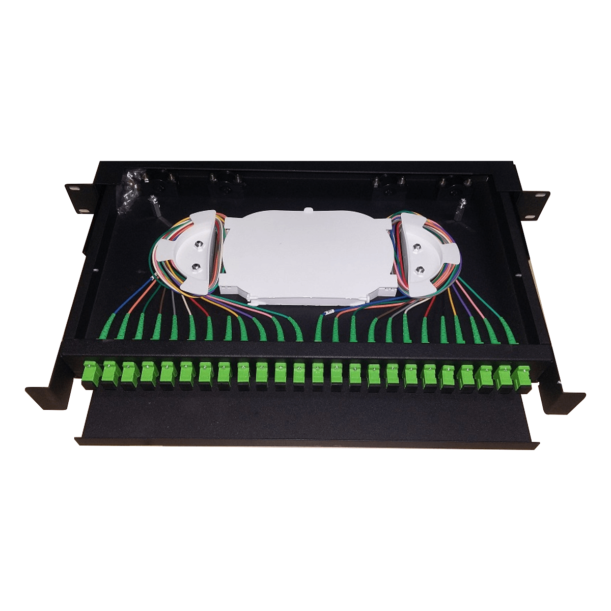 DIO DISTRIBUIDOR INTERNO OPTICO 24 FO ODF FULL JZ-1823-APC | Happy