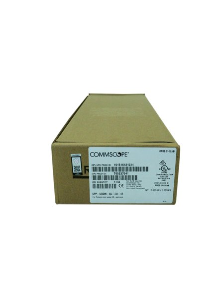 Patch Panel CAT6 48 PORTAS + 48 KEYSTONE CAT6 COMMSCOPE | Happy Outlet ...