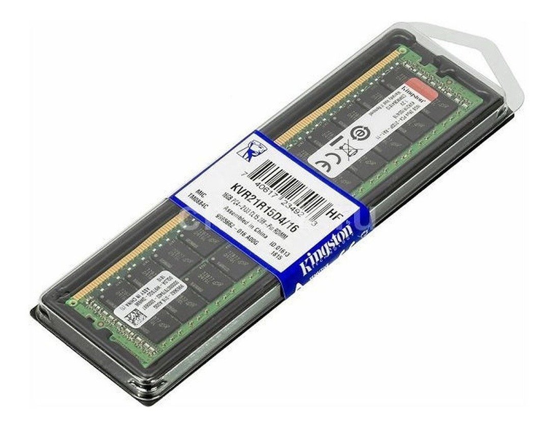 Memoria Servidor Ddr4 Kingston Kvr21r15d4/16 16gb 2133m Ecc