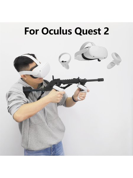 Arma de jogo VR para controles Oculus Quest 2, experiência de jogo