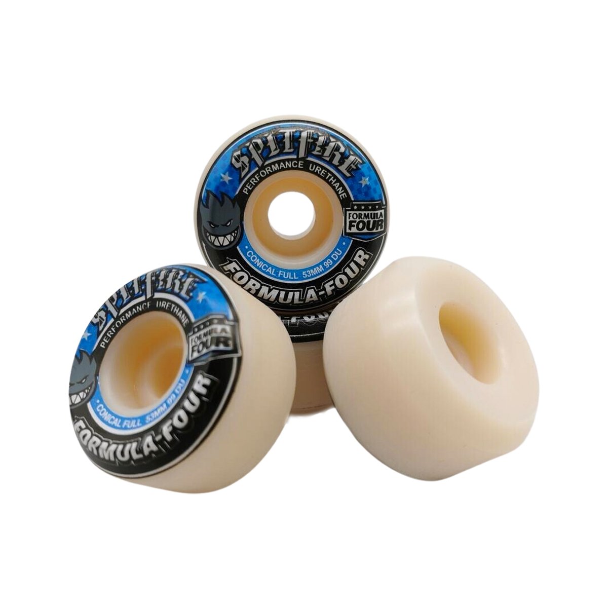 【日本製】 Full Conical Four Formula Spitfire Roda 53mm Skate 99du スケートボード