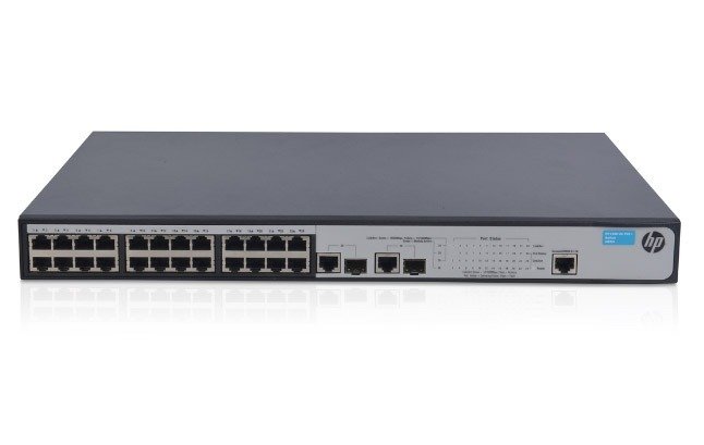 Switch HP 24 PORTAS V1905 24X 10/100 2 SFP JD990A Nfe | Happy