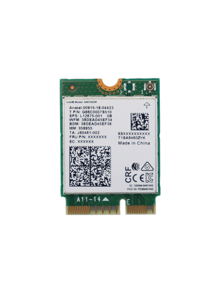 Placa Wireless Wifi Intel Dual Band Wireless-ac 9461ngw | Happy Outlet ...