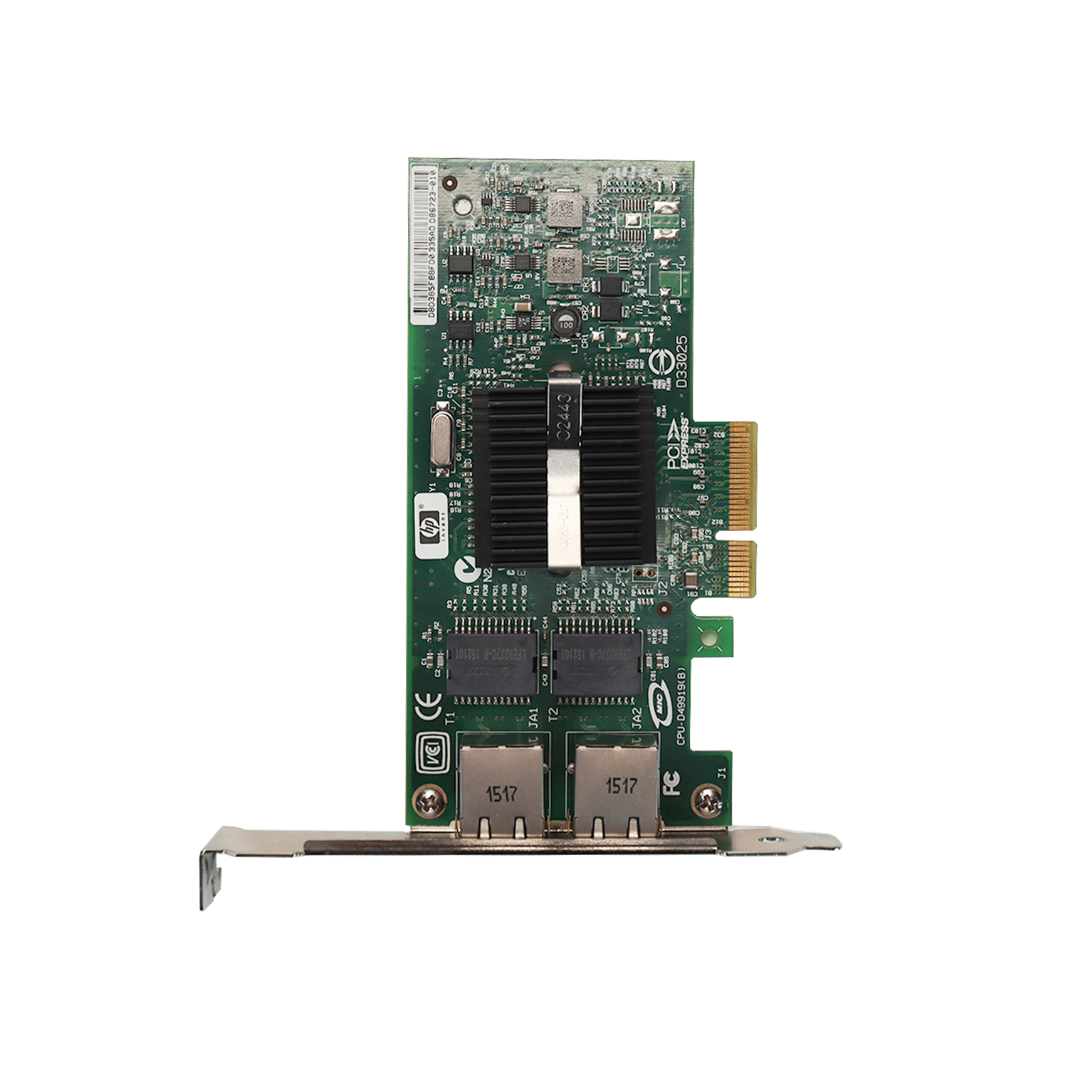 Placa Rede Dual Port Pci-e Hp Nc360t Intel Pro1000pt | Happy Outlet ...