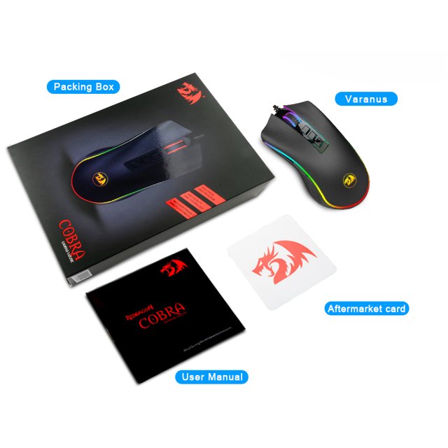 Mouse Redragon Cobra M711 - Redragon Brasil