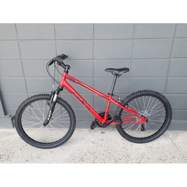 BICICLETA OXS ARO 24 GLIDE 100 21 VELOCIDADES VERMELHA - GFS BIKE SHOP