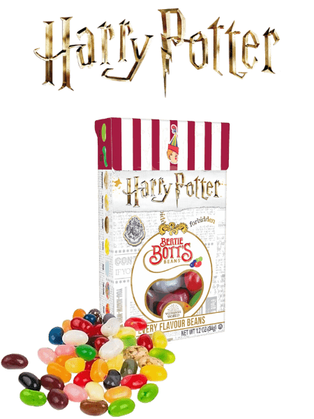 HARRY POTTER BRASÃO CORNIVAL JELLY BELLY 28G - Importado EUA