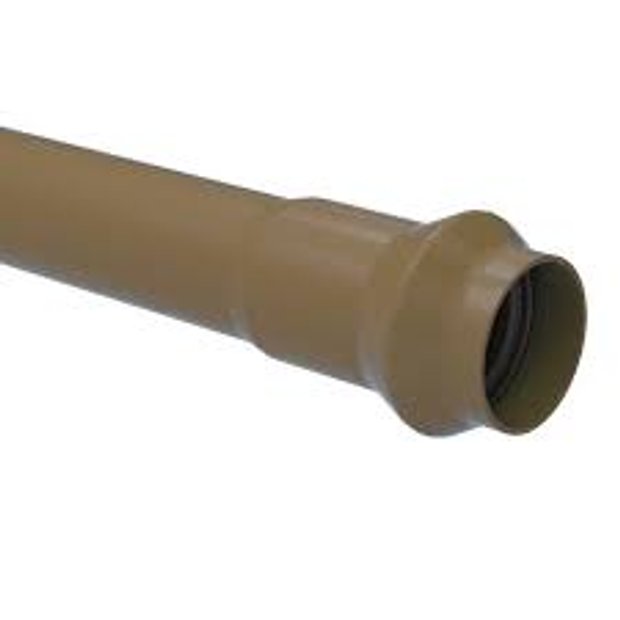 TUBO PVC JE PBA 60MM C-12 6MT TIGRE | PEQUENA E GRANDE