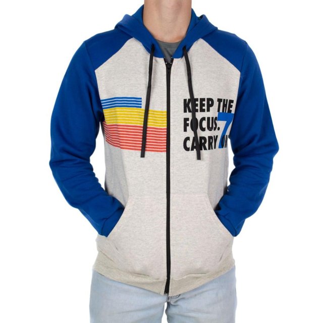 closed zip moletom com capuz