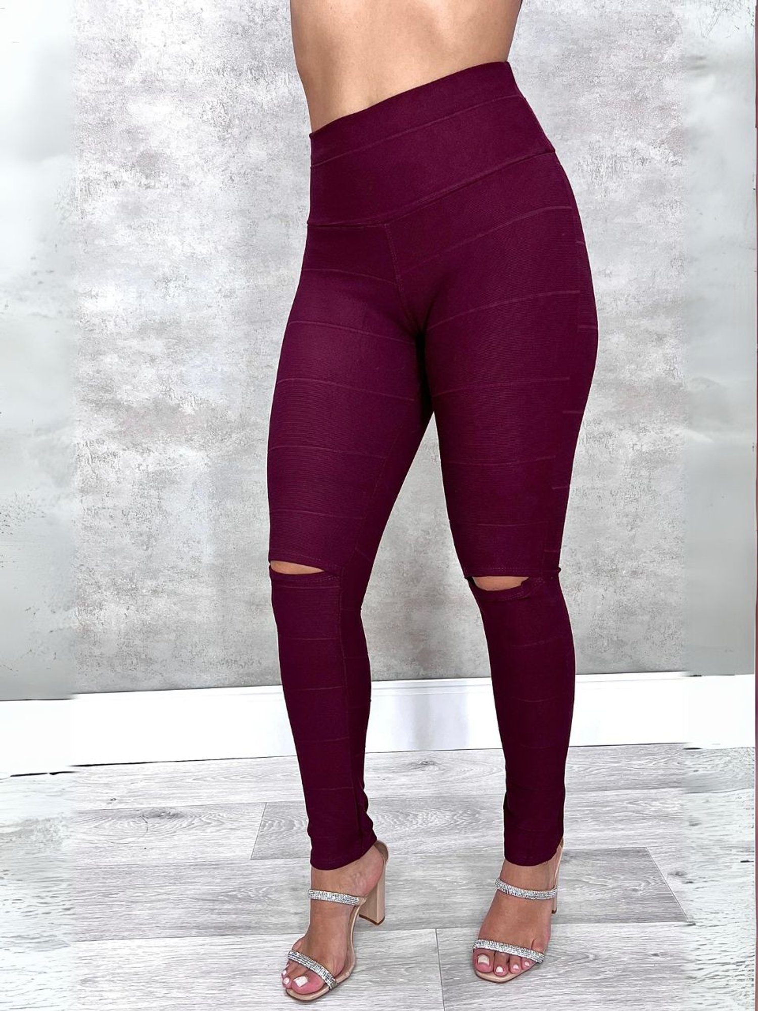 Leggings Womens Champion Distressed Leggings J 70 Champion CalÃ§a