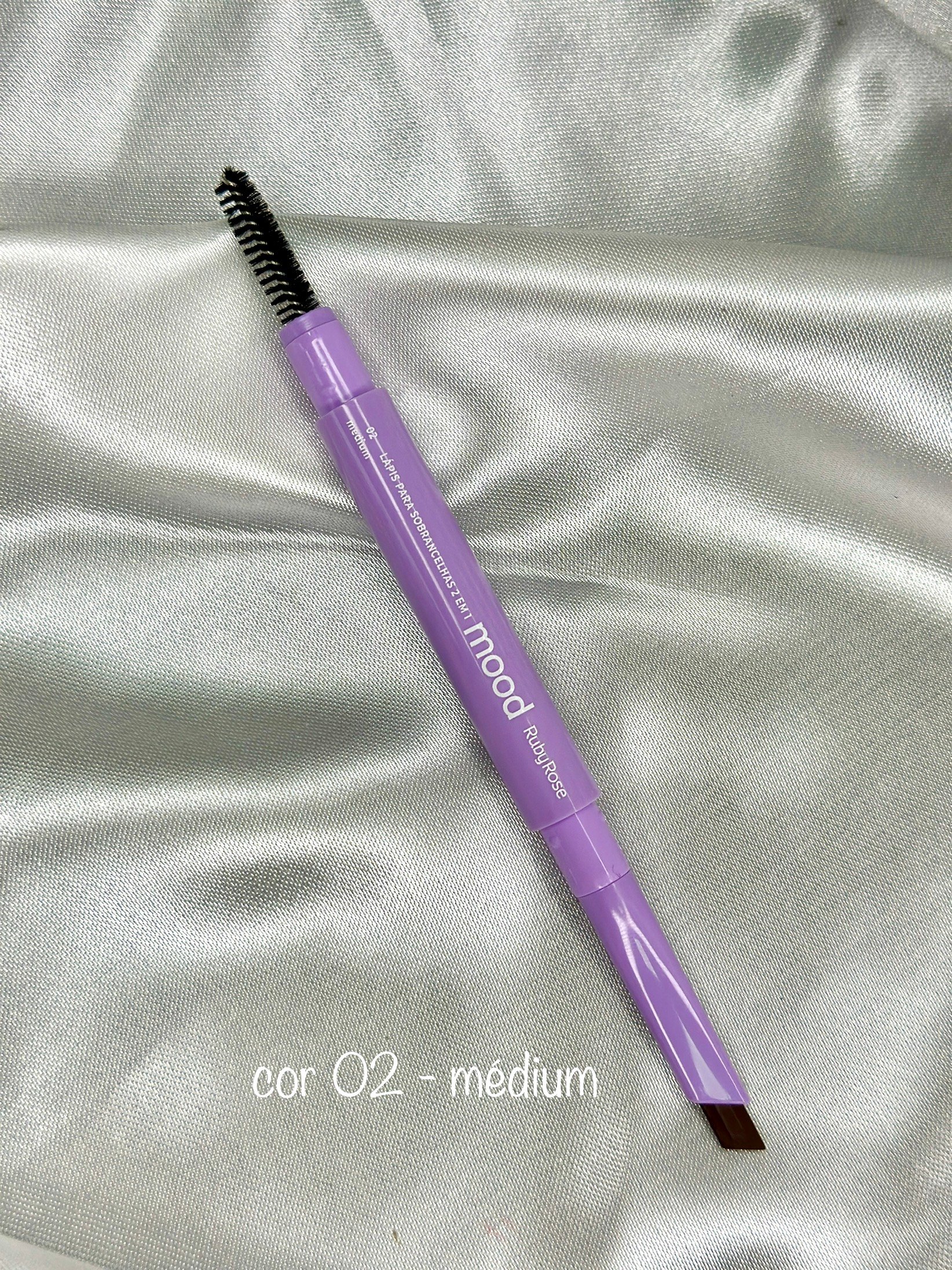 Lápis Para Sobrancelha 2X1 Cor 02 Medium Ruby Rose | Makestore