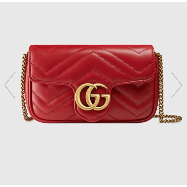 bianca_petry styled with the @gucci marmont velvet bag in red Hire