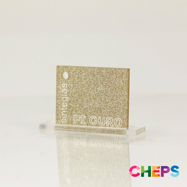 CHEPS Purpurina Interna Ouro | PIOURO | CHEPS | Acrílicos Premium
