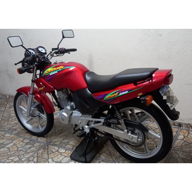 Comprar Honda Cbx Strada 200 Vinho 1999 em Bauru-SP