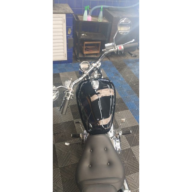 Sacoche Cavalière Droite Montana Pour Suzuki Intruder VS 1400 - Noir - Neuf