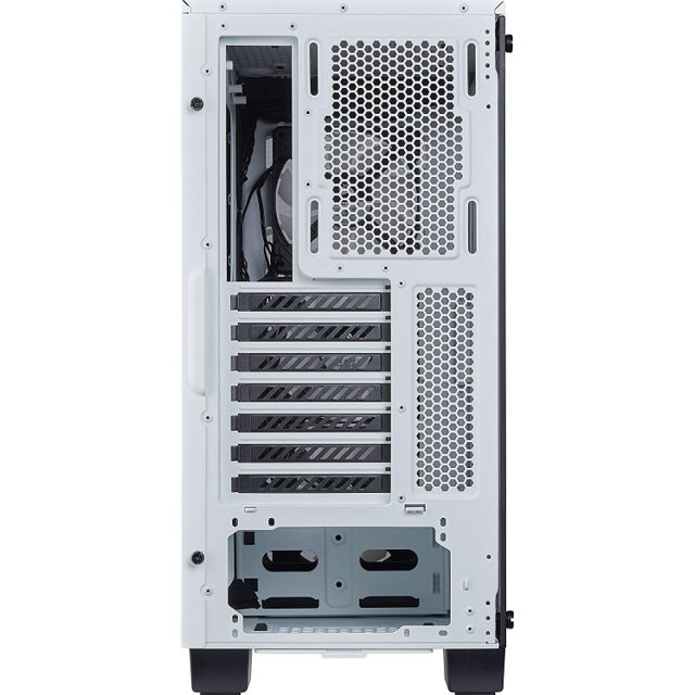 Gabinete Corsair 460X RGB Branco Crystal ATX - CC-9011129-WW