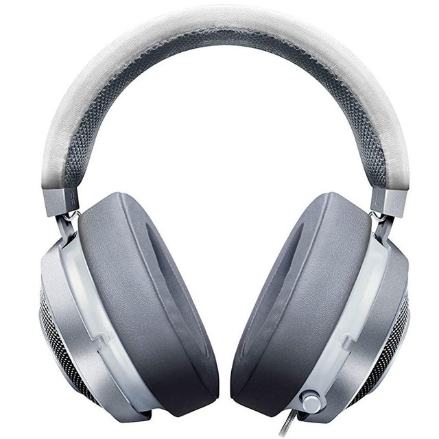 Headset Gamer Razer Kraken 7.1 V2 Mercury White - USB