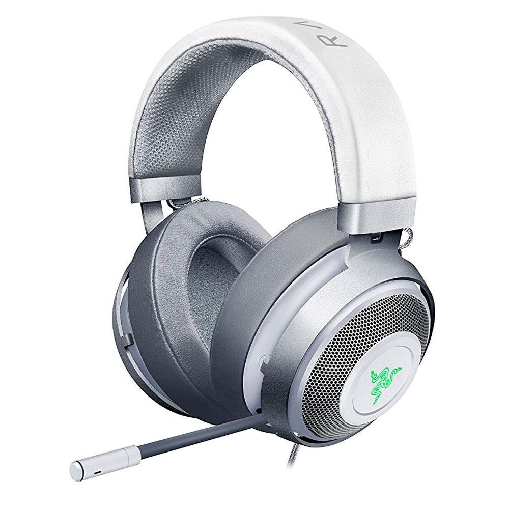 Headset Gamer Razer Kraken V2 Mercury White USB Gamer Store