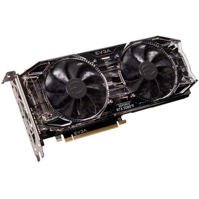 Placa de Vídeo EVGA Geforce RTX 2080 Ti Black Edition RGB 11GB GDDR6 352-Bit - 11G-P4-2281-KR