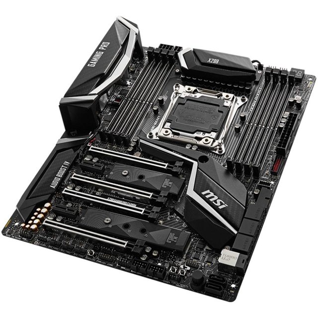 Placa-Mãe MSI p/ Intel LGA 2066 ATX X299 GAMING PRO CARBON DDR4