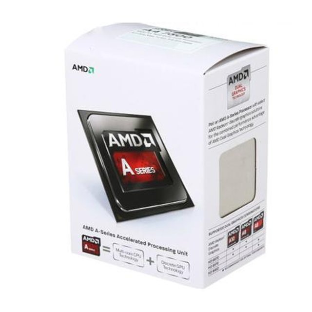 Processador AMD A4 7300 Richland, Dual Core, Cache 1MB, 3.8GHz (4.0GHz Max Turbo) FM2 AD7300OKHLBOX