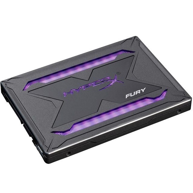 SSD Kingston Hyperx Fury RGB 480B SATA III 6Gb/s - SHFR200/480G