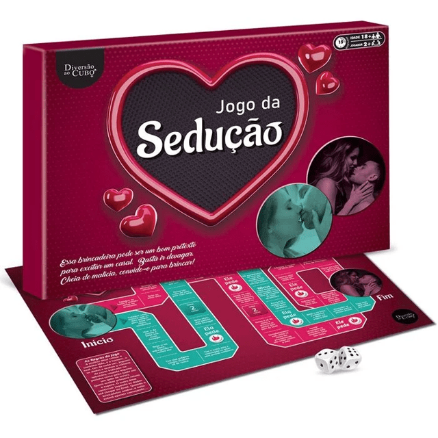 Jogo de tabuleiro para namorados 