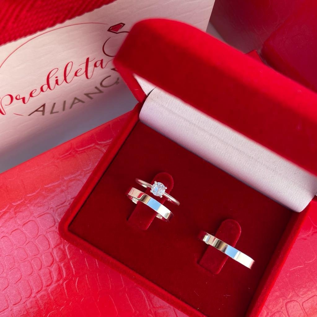 Par de Alianças Mapa Múndi Prata, image size:1023x1022