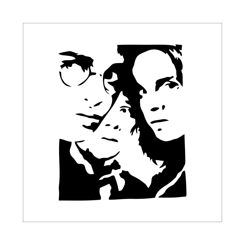Stencil Harry Potter - 14x14 - Ref 5892 | Stencil direto da fábrica com