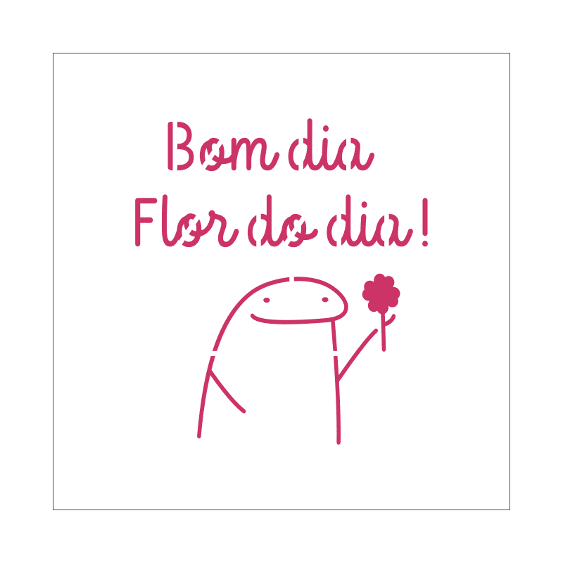 Stencil Flork Bom dia flor do dia - 14x14 - Ref C666 | Stencil direto da fábrica com até 50% Off Stencil Flork Bom dia flor do dia - 14x14 - Ref C666 | Stencil direto da fábrica com até 50% Off