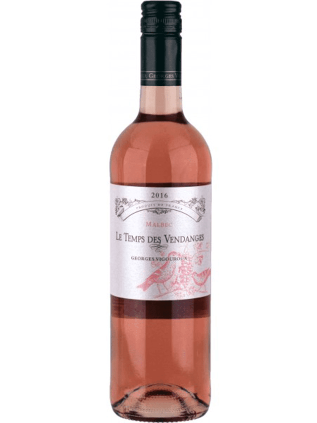 Vinho Le Temps des Vendanges IGP Comté Tolosan Rosé (750ml)
