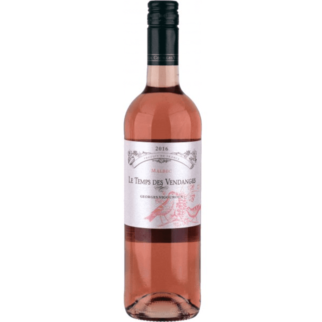Vinho Le Temps des Vendanges IGP Comté Tolosan Rosé (750ml)
