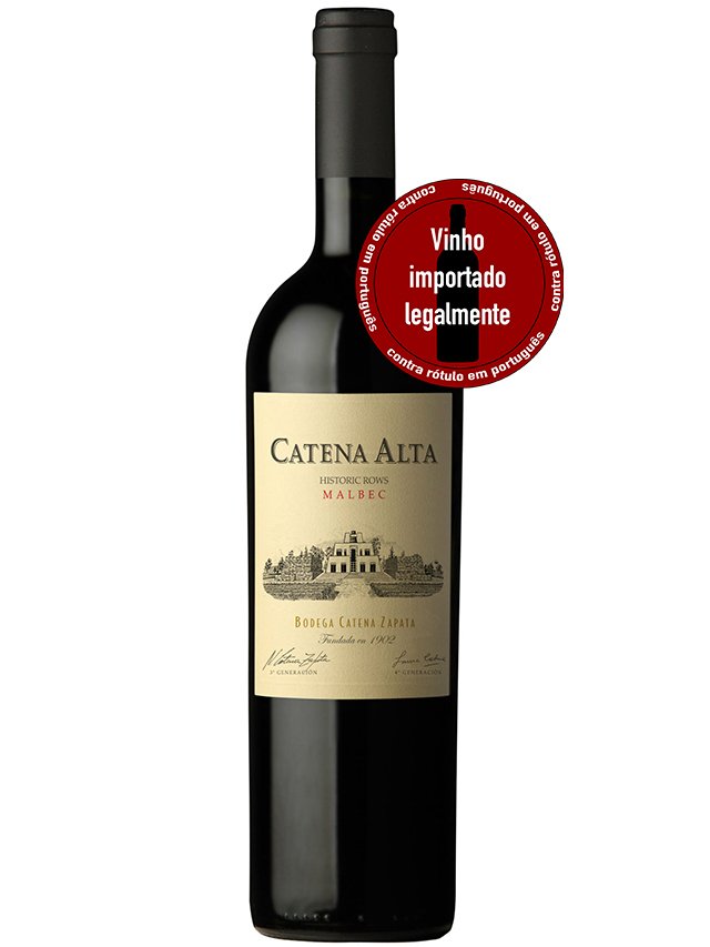 Vinho Catena Alta Malbec 2020 (750ml)