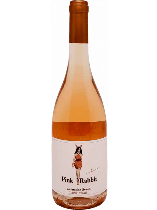Vinho Pink Rabbit Rosé Syrah e Ganache (750ml)