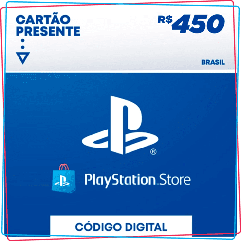 R$30 PlayStation Store - Cartão Presente Digital [Exclusivo Brasil]