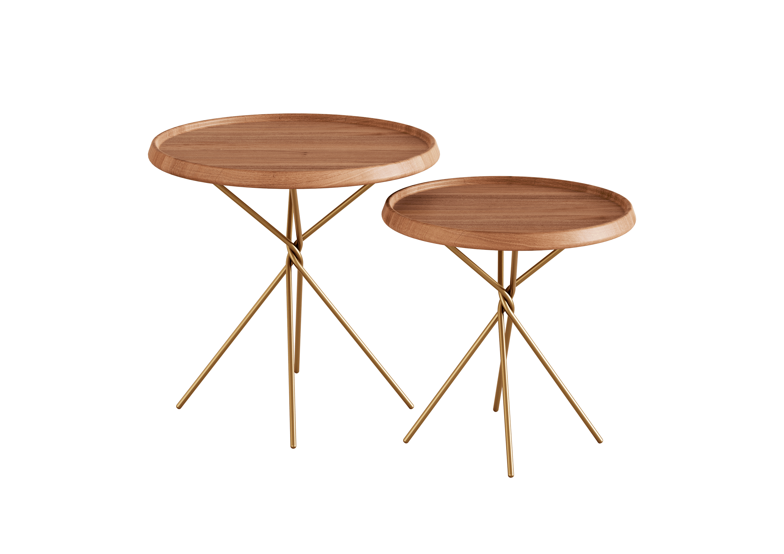 Conjunto Mesa Lateral Bambo Vimóvies Vimóveis