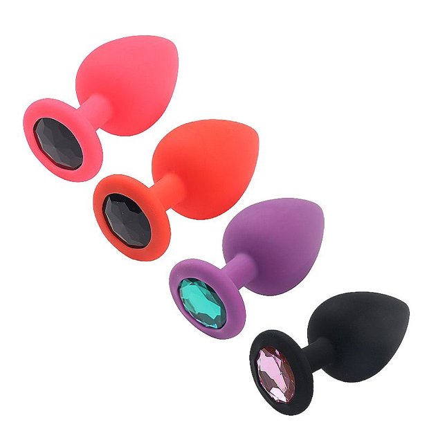 PLUG ANAL EM SILICONE PEQUENO | sexpeppers PLUG ANAL EM SILICONE PEQUENO | sexpeppers
