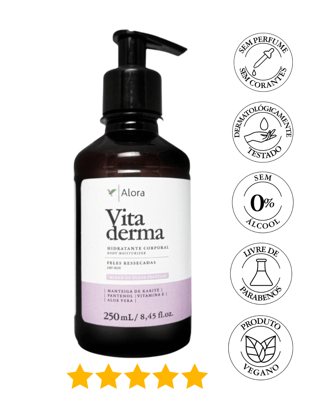 Vita Derma - Creme para pele ressecada | Alora