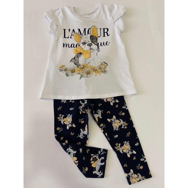 Legging Infantil Feminina em Cotton 2 e 3 Anos