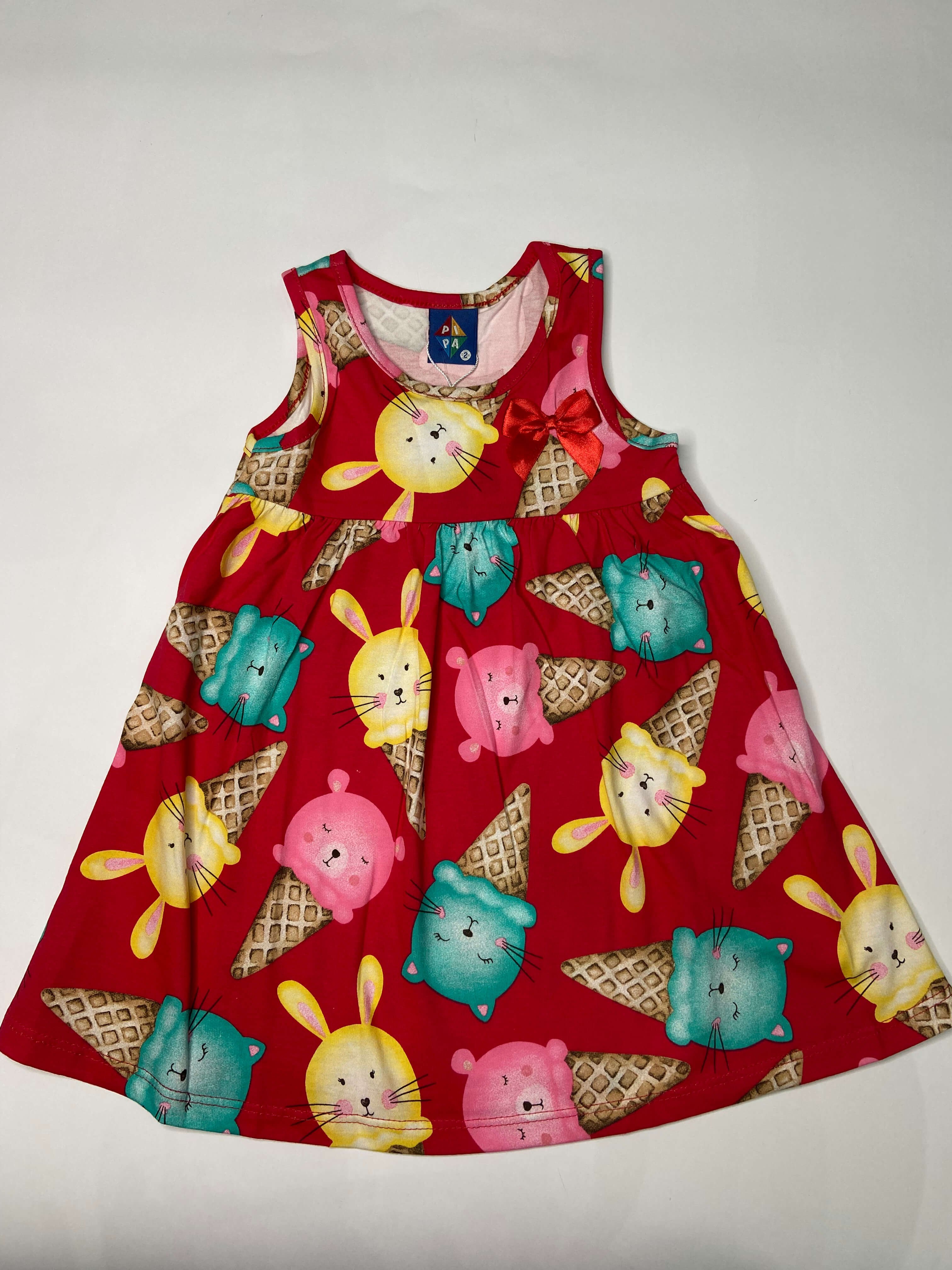 Vestido infantil tamanho 2 anos 