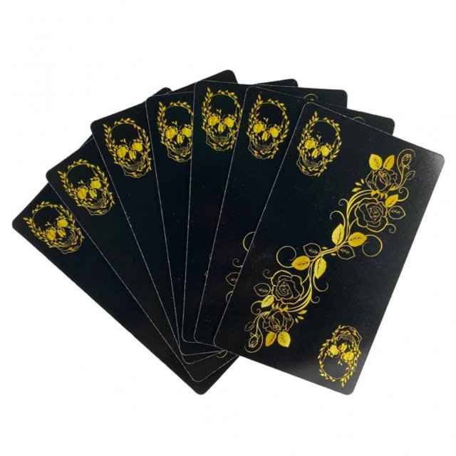 Jogo Cartas Baralho O Tarot Negro 22 Cartas Manual Promoção