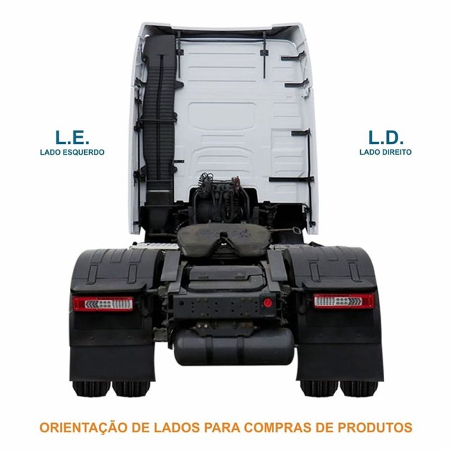 PARALAMA TRAÇÃO CENTRAL CAMINHÃO MB ACTROS AXOR PAR - Ranchão