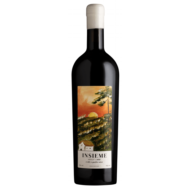 INSIEME Merlot 2022 Rótulo Pintado a Mão) Casa Possamai