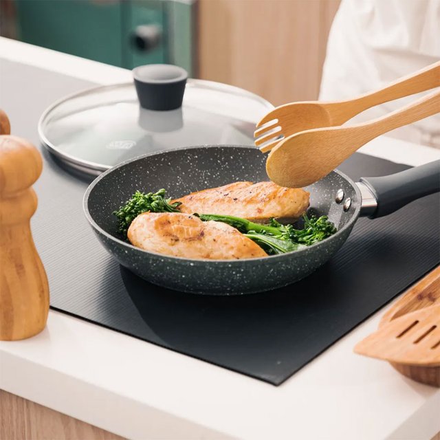 Conjunto de Panelas 5 Peças Cerâmic-Flon Verde Carmela Garden MTA