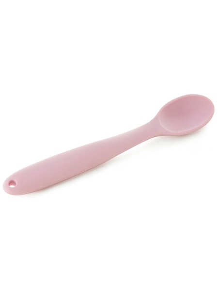 Colher De Silicone Para Bebe Mimo Style Rosa Mercadogira