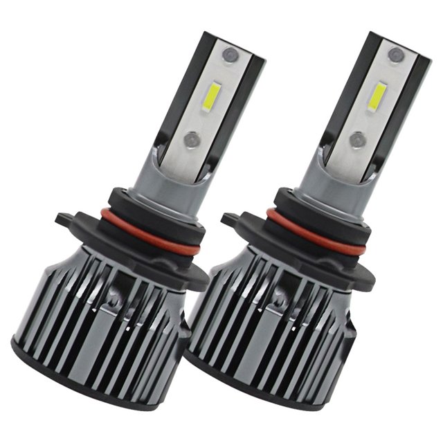 Par Lâmpada Automotiva LED HB3 (9005) Branca 6000K 10000LM 12V 50W